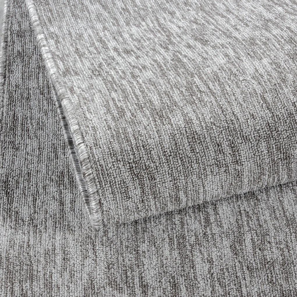 Ayyildiz, Kusový koberec Nizza 1800 lightgrey, 60x100, šedá, chodba / predsieň