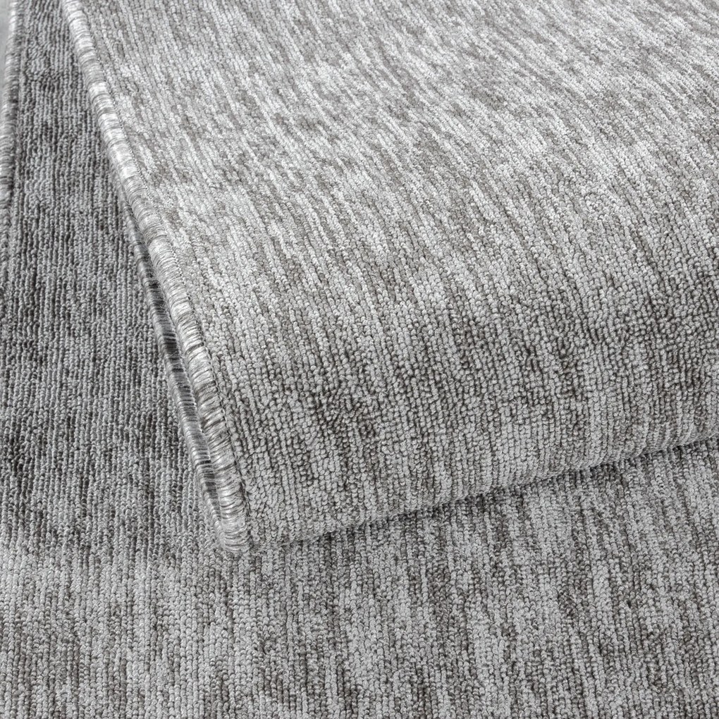 Kusový koberec Nizza 1800 lightgrey, 60x100, šedá, chodba / predsieň, Ayyildiz