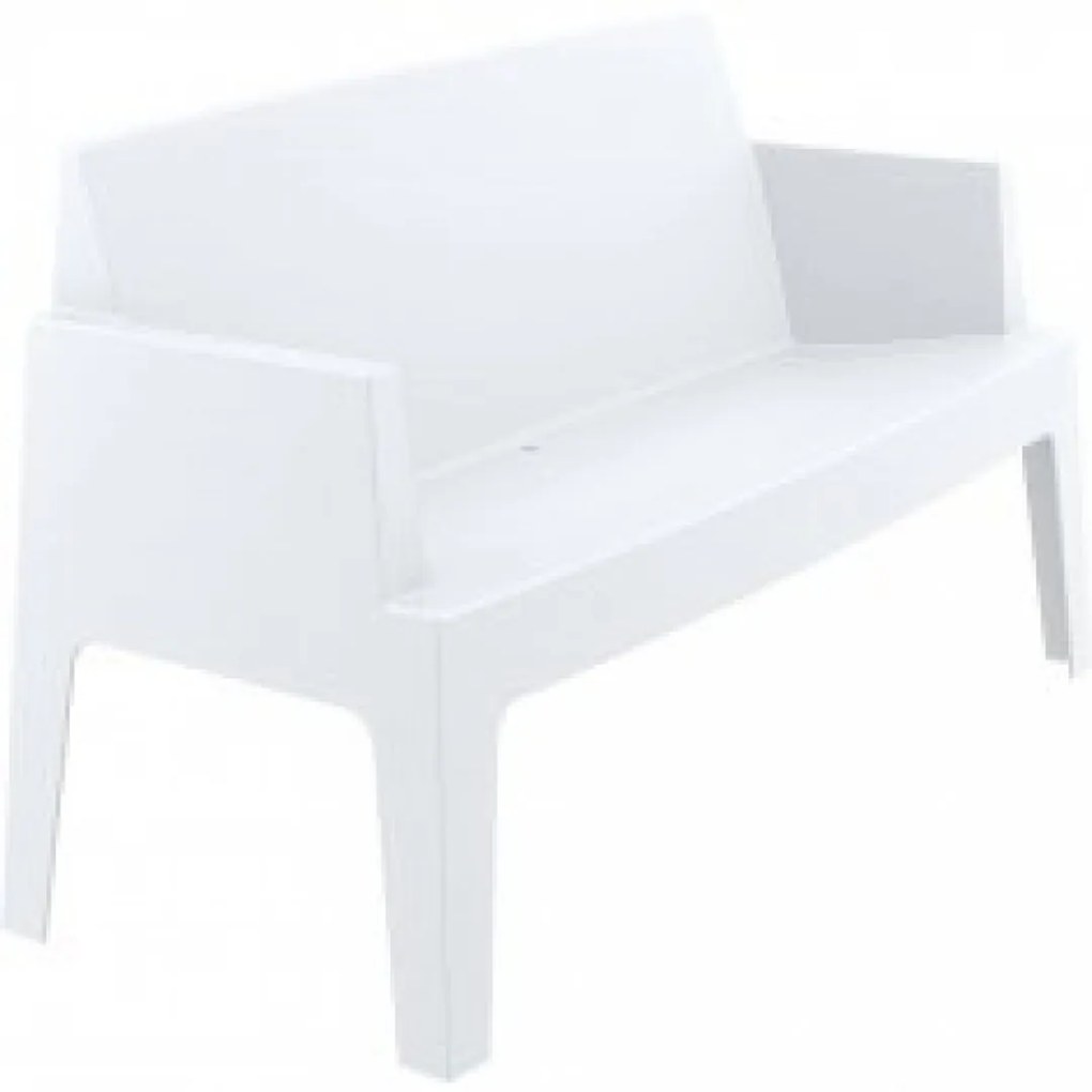 BOX SOFA záhradná lavica s podrúčkami box
