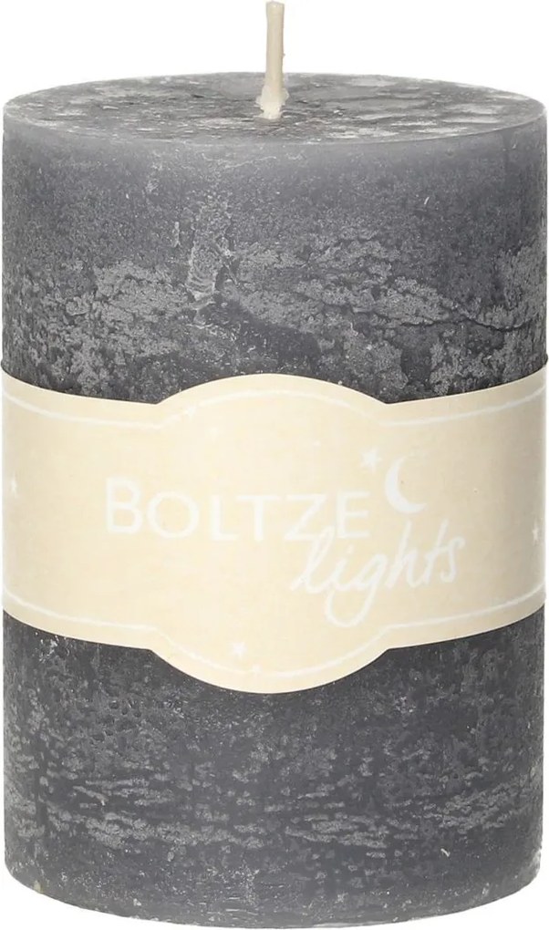 Sviečka Lea 10cm dark grey