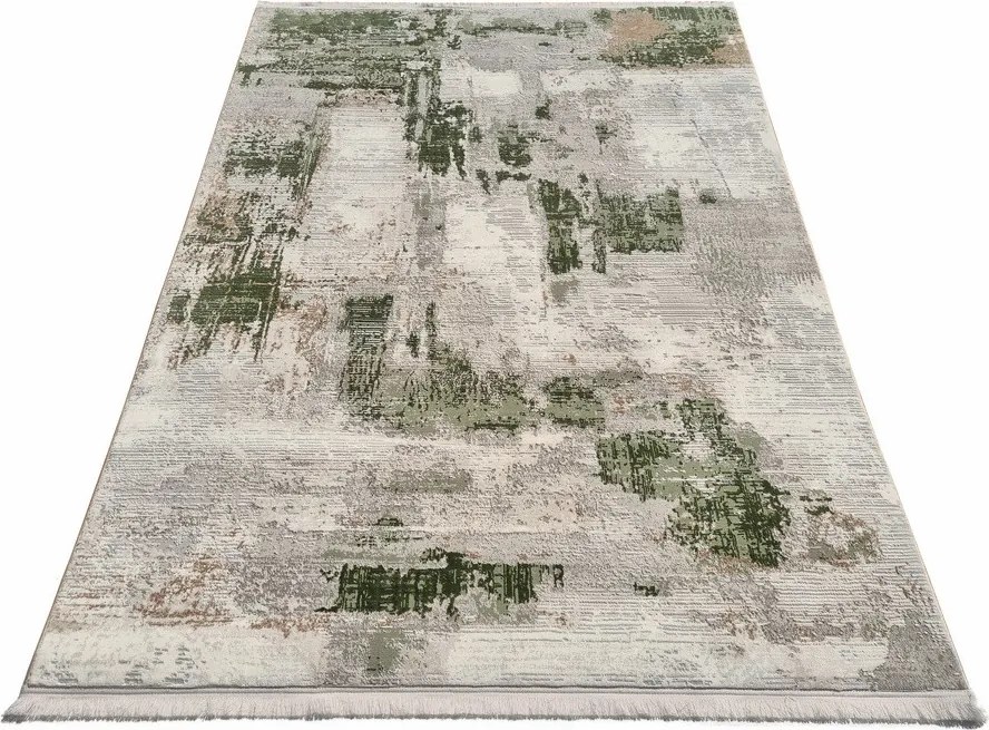 DC Koberec Exclusive 167 krémová zelená Rozmer: 180×260 cm