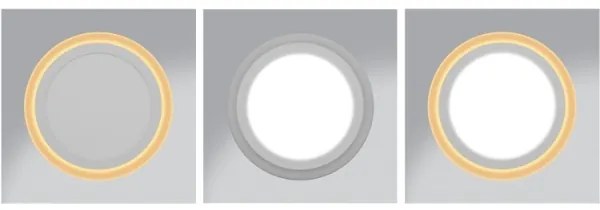 Ecolite DUO-R18W - LED Podhľadové svietidlo DUO LED/18W/230V + LED/6W