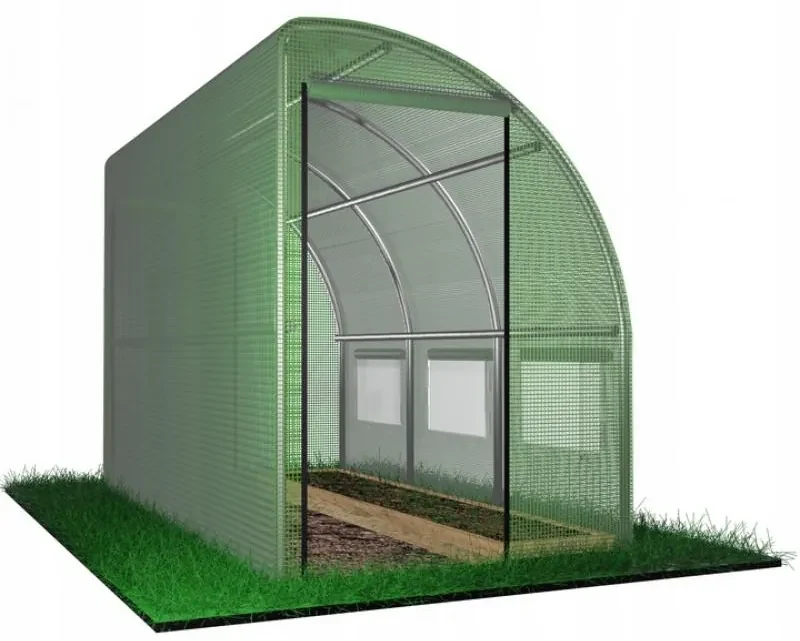 GARDEN LINE FÓLIOVNÍK - KU STENE - 3 SEGMENTY - 400 x 150 x 200 CM