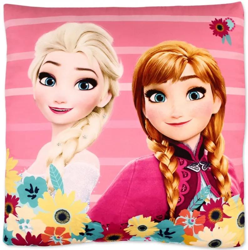 Setino · Vankúš Ľadové kráľovstvo - Anna a Elsa - Frozen - 40 x 40 cm