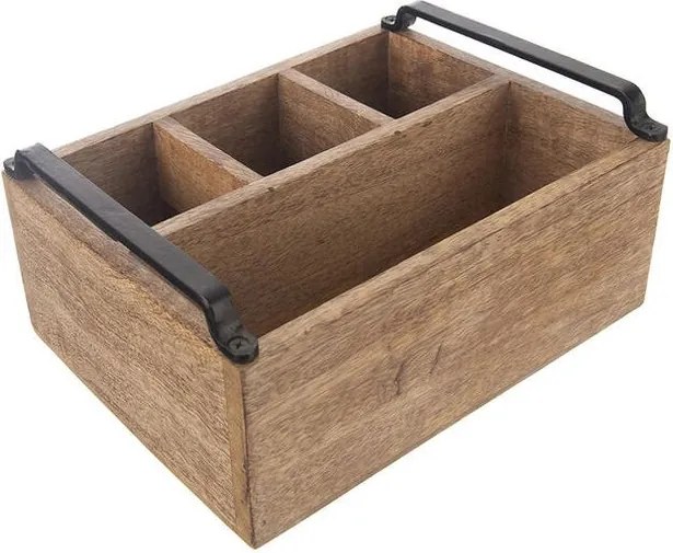 Stojan drevený na koreničky a dochucovadlá MANGO