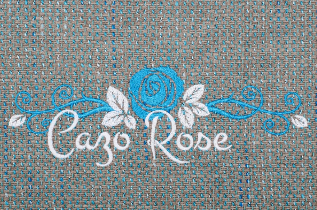 Pelech Cazo Blue rose M - 73 x 57 cm