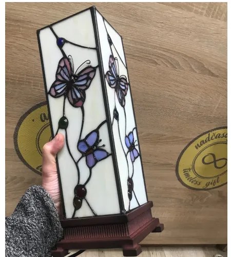 Kolekcia Tiffany lampy vzor MOTÝLE