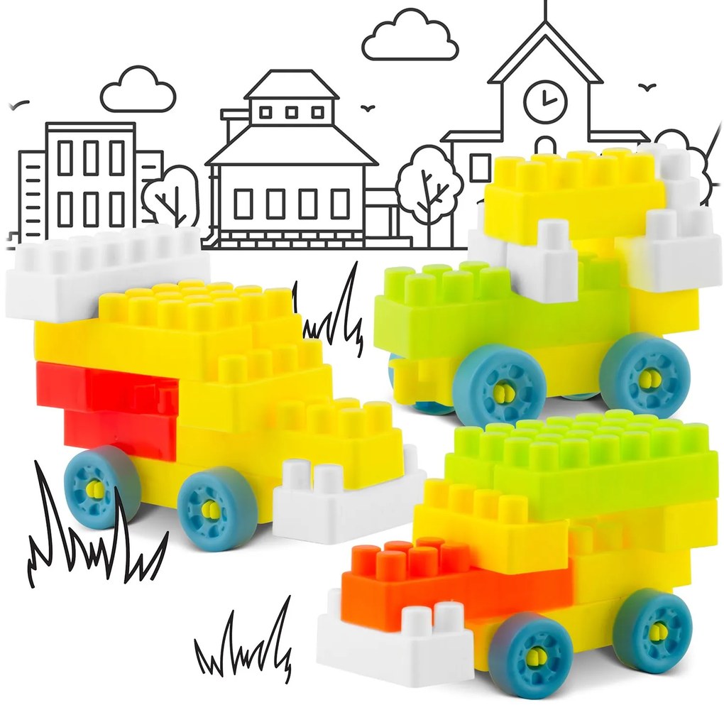 Veľké hracie bloky RK-761 Ricokids