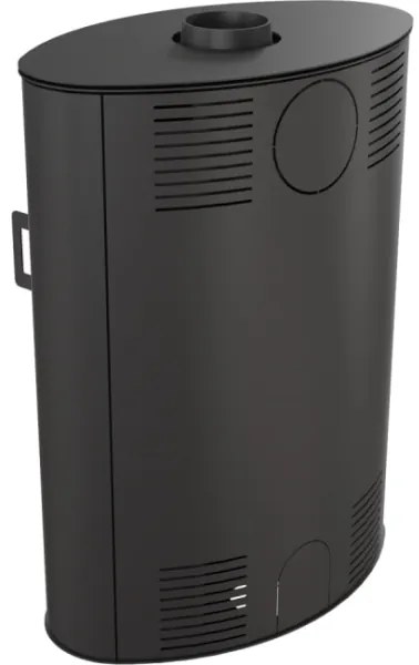 Kratki KOZA/AB/S/2 - Krbové oceľové kachle 10kW 150mm