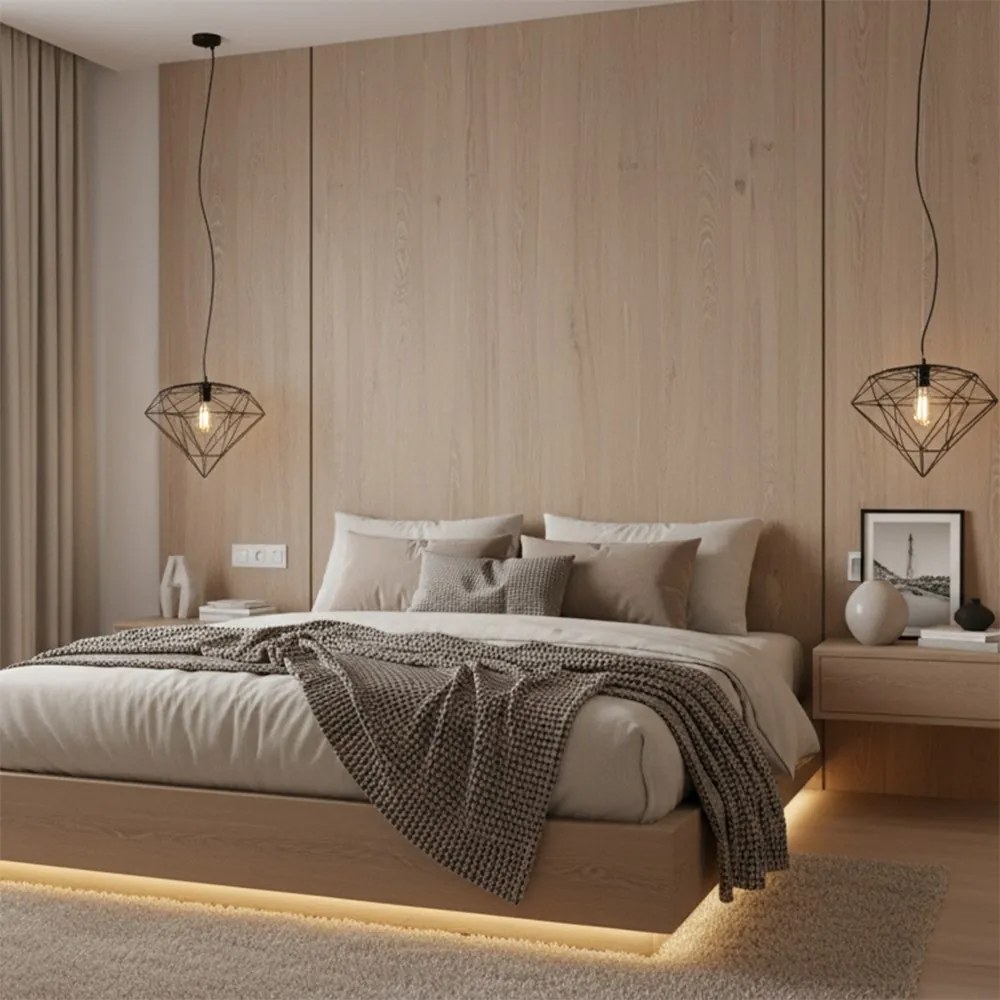 Stropné svietidlo Toby čierne