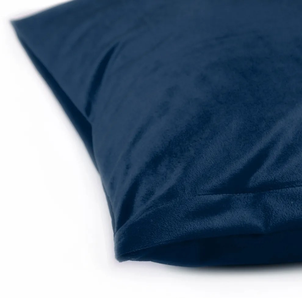 Biante Zamatová obliečka na vankúš Velvet Prémium SVP-029 Námornícka modrá 50 x 70 cm