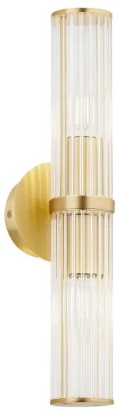 Argon 7203 - Nástenné svietidlo HAMPTON 2xE14/7W/230V zlatá