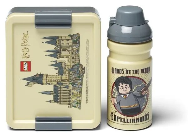Detský desiatový box s fľašou 2 ks Harry Potter - LEGO®