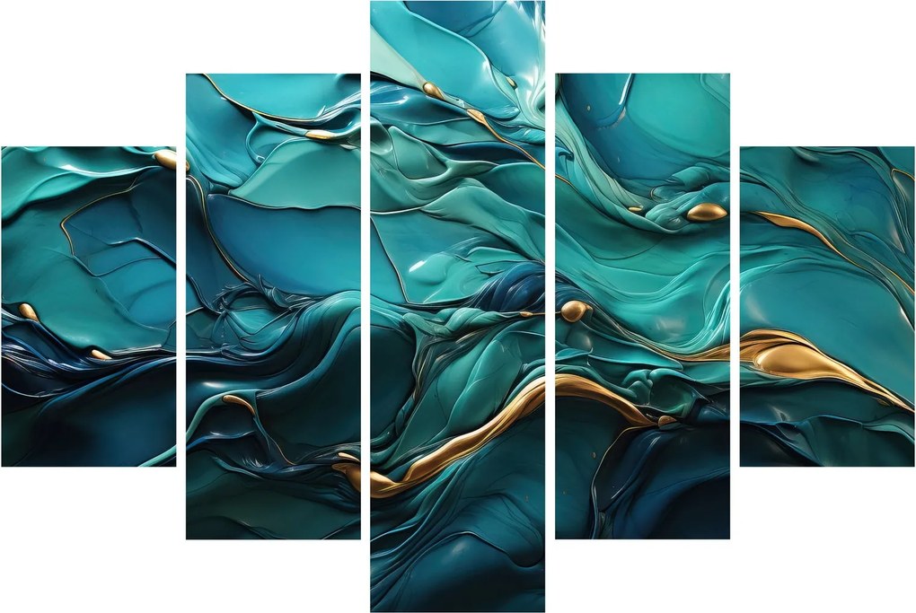 Obraz - Abstraktné textúry (150x105 cm)