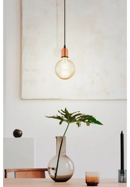 Eglo 32539 - Luster na lanku YORTH 1xE27/60W/230V