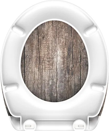 Eisl Sanitär WC sedadlo Duroplast Soft Close Old Wood 82368
