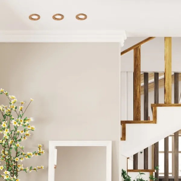 LED zapustené svietidlo WOODY SPOT LED/5,5W/230V 4000K dub pr. 10 cm