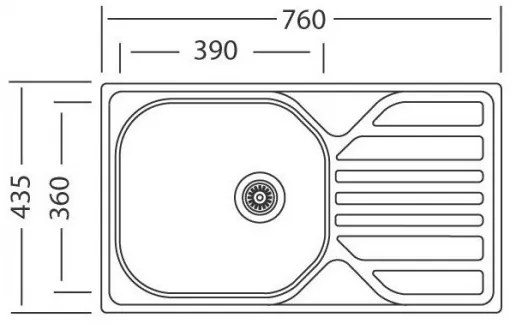 Drez Sinks Compact 760