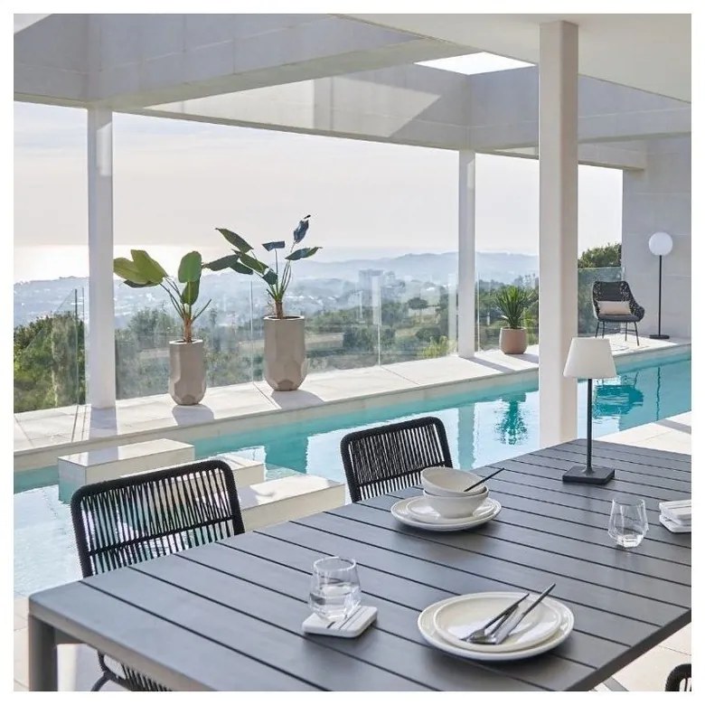 Stmievateľné vonkajšie svietidlo na USB Aluney - Kave Home