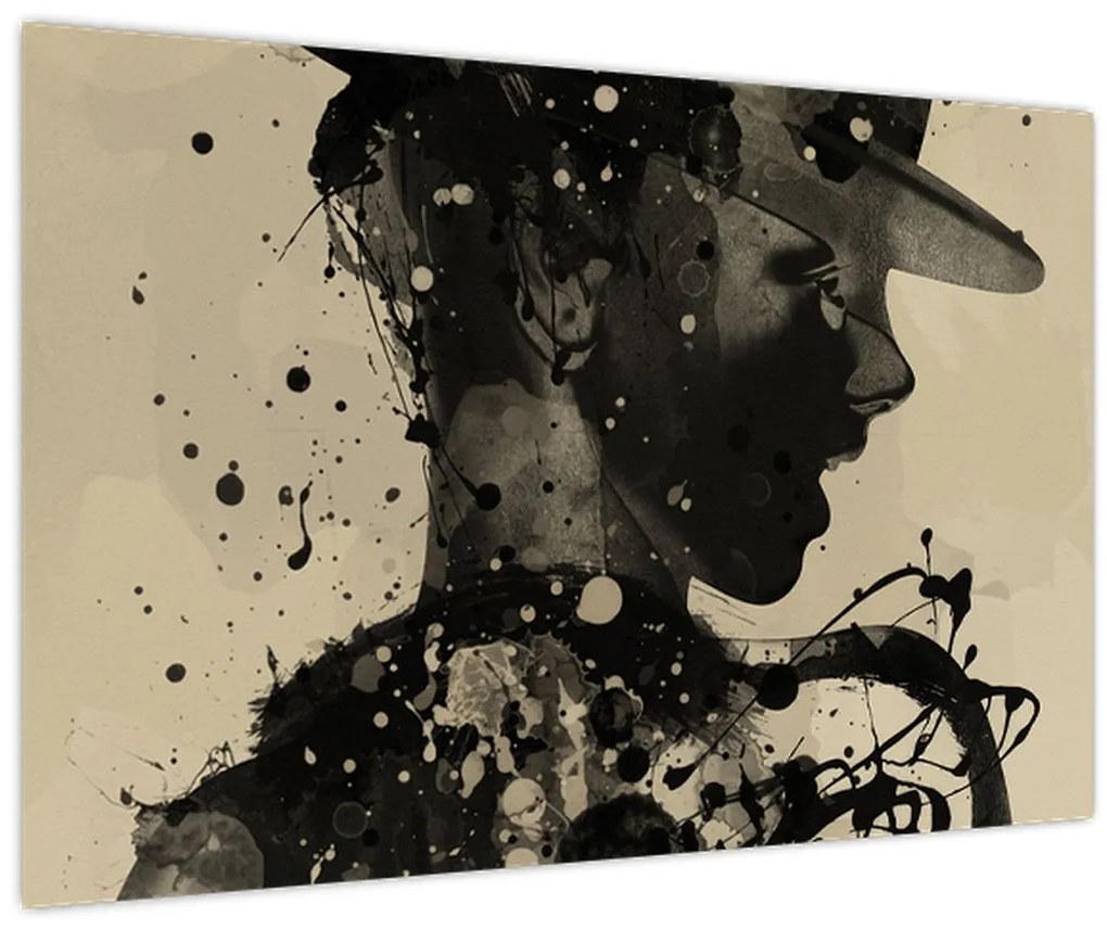 Obraz - Jazz woman (90x60 cm)