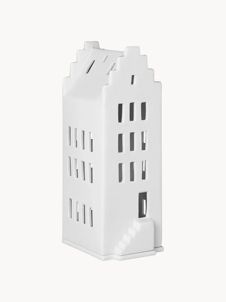 Vysoký porcelánový svietiaci domček Living, V 20 cm