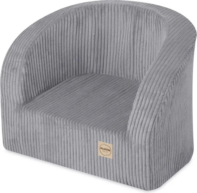 Kreslo prémiový menčester sivá