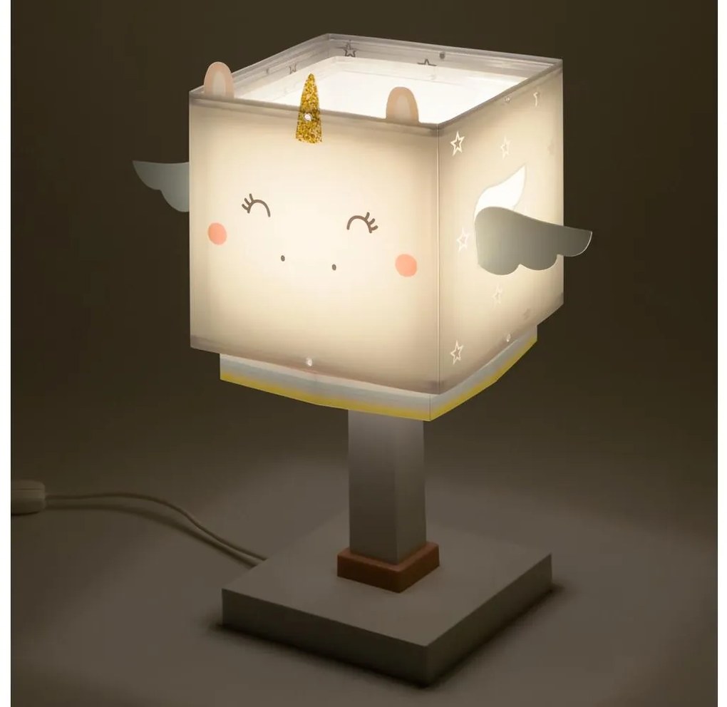 Dalber 64591 - Detská lampička LITTLE UNICORN 1xE14/8W/230V