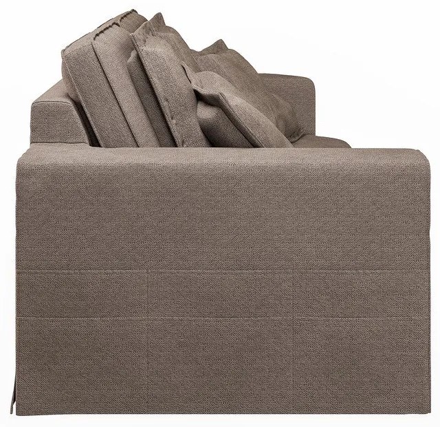 Hnedá pohovka 196 cm Nora – Ropez