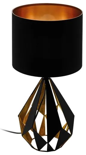 Eglo 43077 - Stolná lampa CARLTON 1xE27/60W/230V