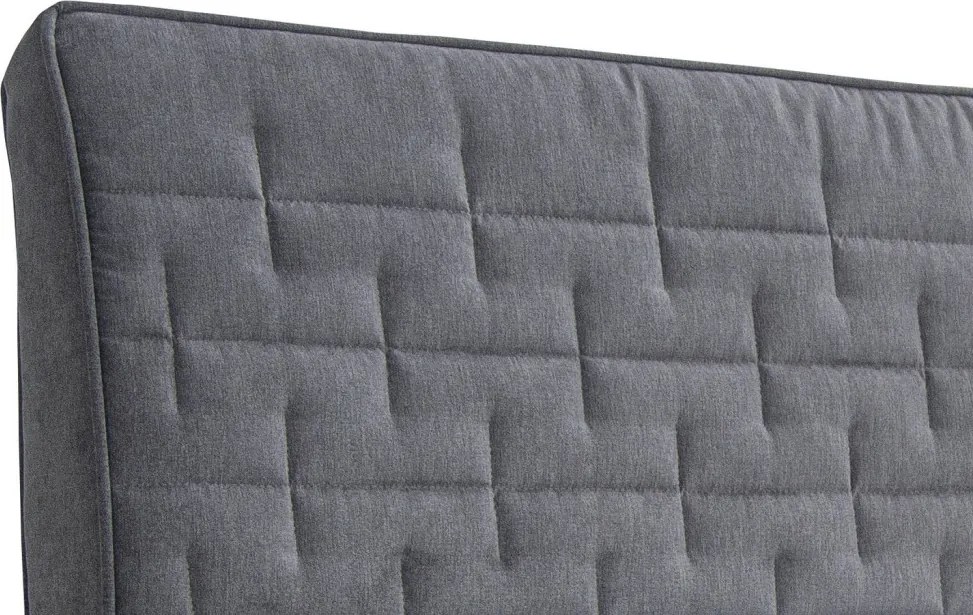 Posteľ Rita 180x200 cm, šedá látka