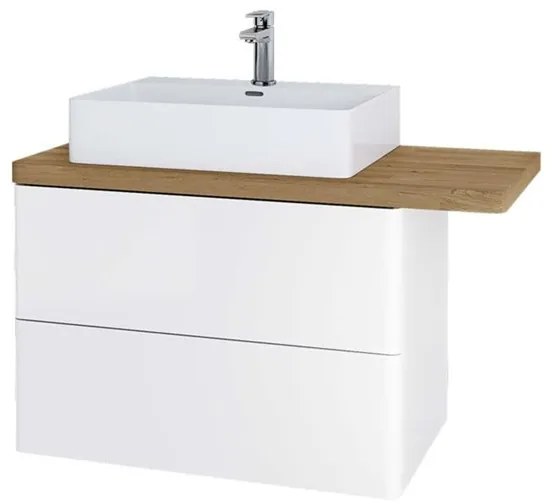 Mereo Mereo, Siena, kúpeľňová skrinka s keramickým umývadlom 101 cm, pre 2 batérie, MER-CN4122