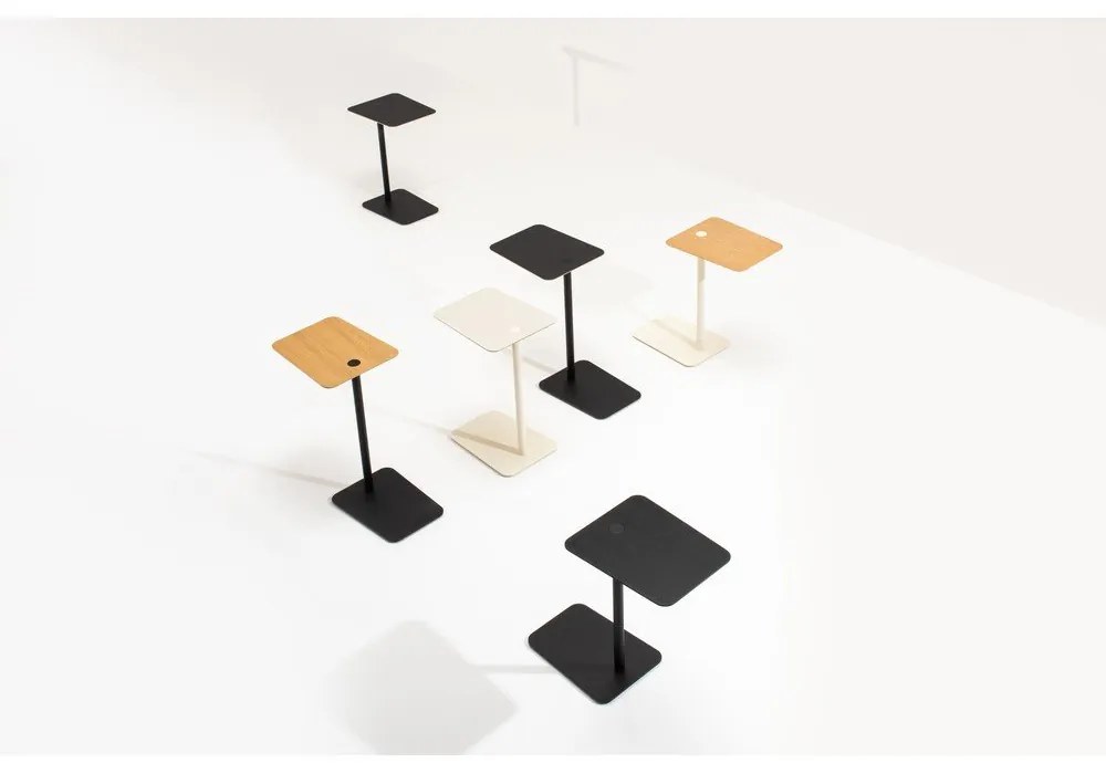 Kovový odkladací stolík 42x34.6 cm Loop - Gazzda