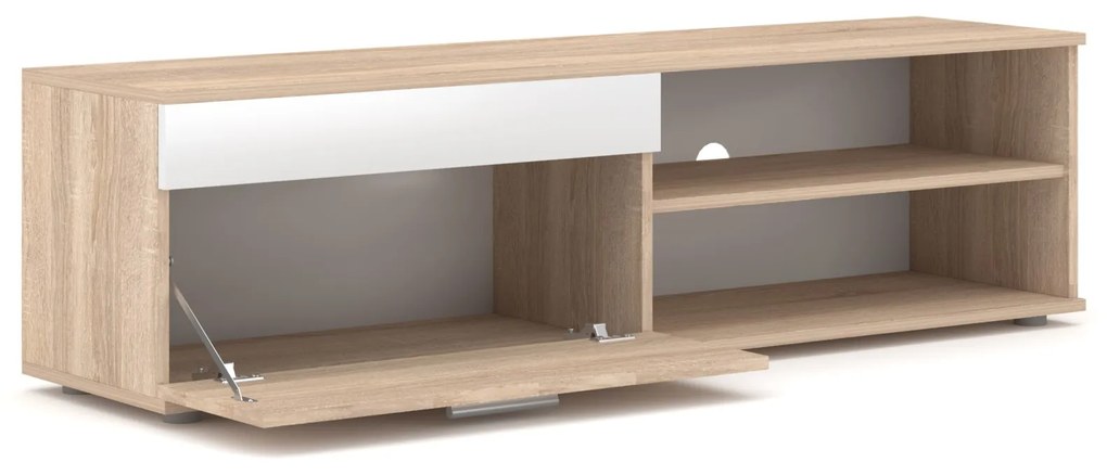 Obývacia stena Berno dub Sonoma/biela
