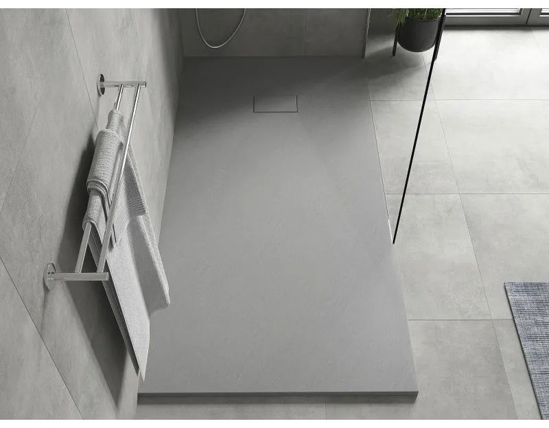 Mexen Hugo, SMC obdĺžniková sprchová vanička 170 x 90 cm, šedá, 42619017