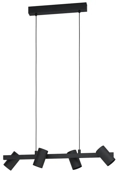 Eglo 99463 - Luster na lanku GATUELA 4xE14/25W/230V