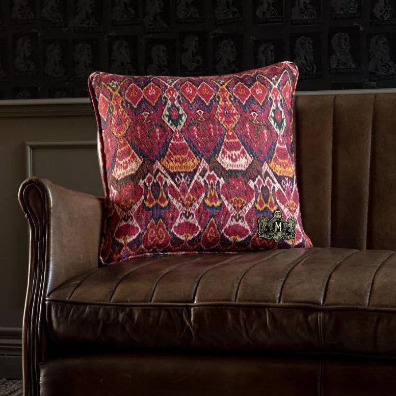 MINDTHEGAP Uzbek Ikat LC40037 dekoračný vankúš