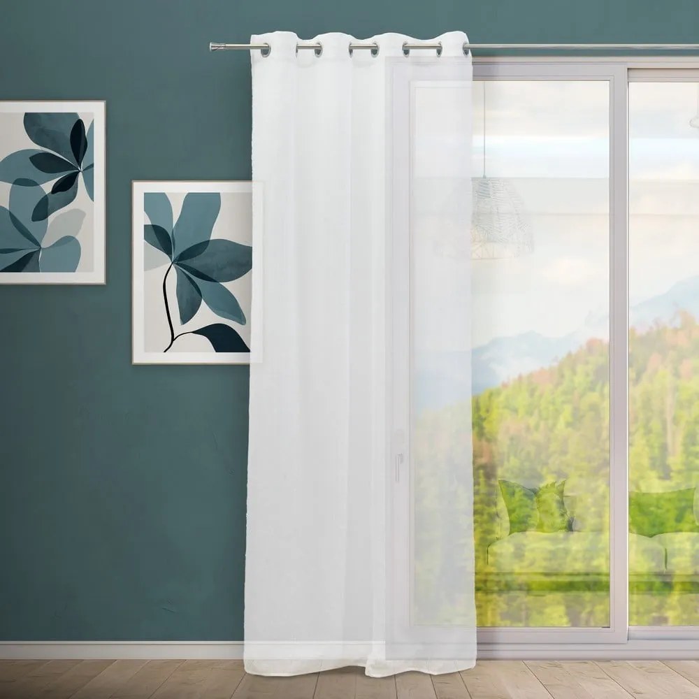 Biela záclona 140x260 cm Flat – Casa Selección