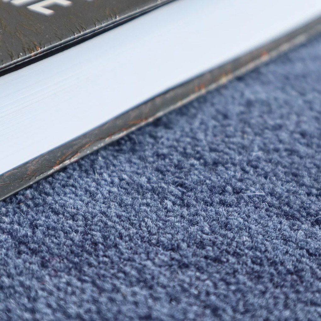 Asra, Ručne všívaný kusový koberec Asra wool modrá, 60x110, modrá, obývacia izba