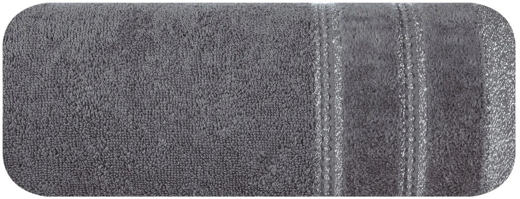 FROTÉ UTERÁK GLORY13 SADA 6KS 50X90 CM GRAFITOVÁ