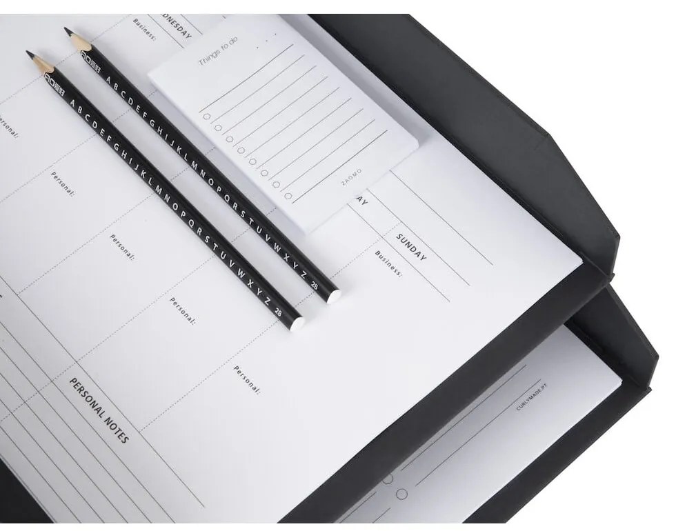 Kartónové organizéry na dokumenty v súprave 2 ks Hakan – Bigso Box of Sweden