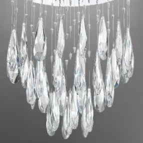 LUXERA 62431 LED strop krištáľ svietidlo RUSSET Ø40