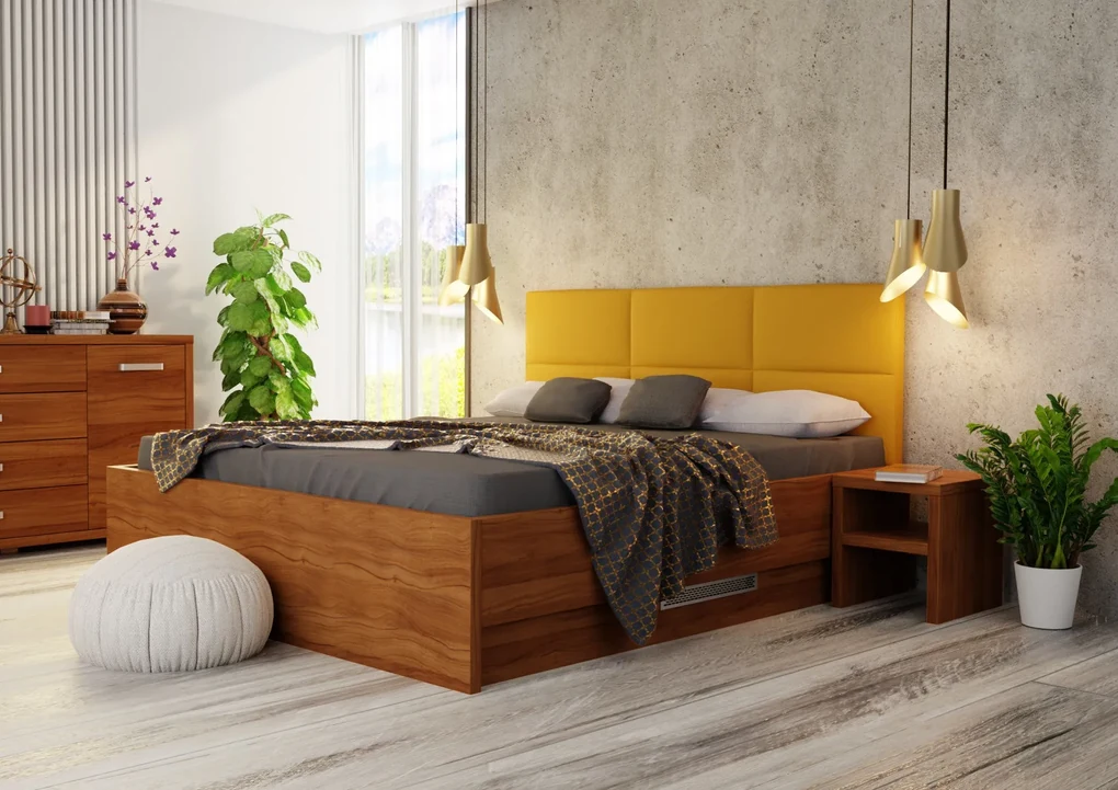 Wood Service Posteľ Adela s úložným priestorom 140 x 200