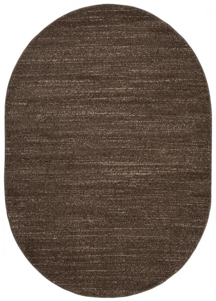 Kusový koberec Remon hnedý ovál, Velikosti 140x190cm
