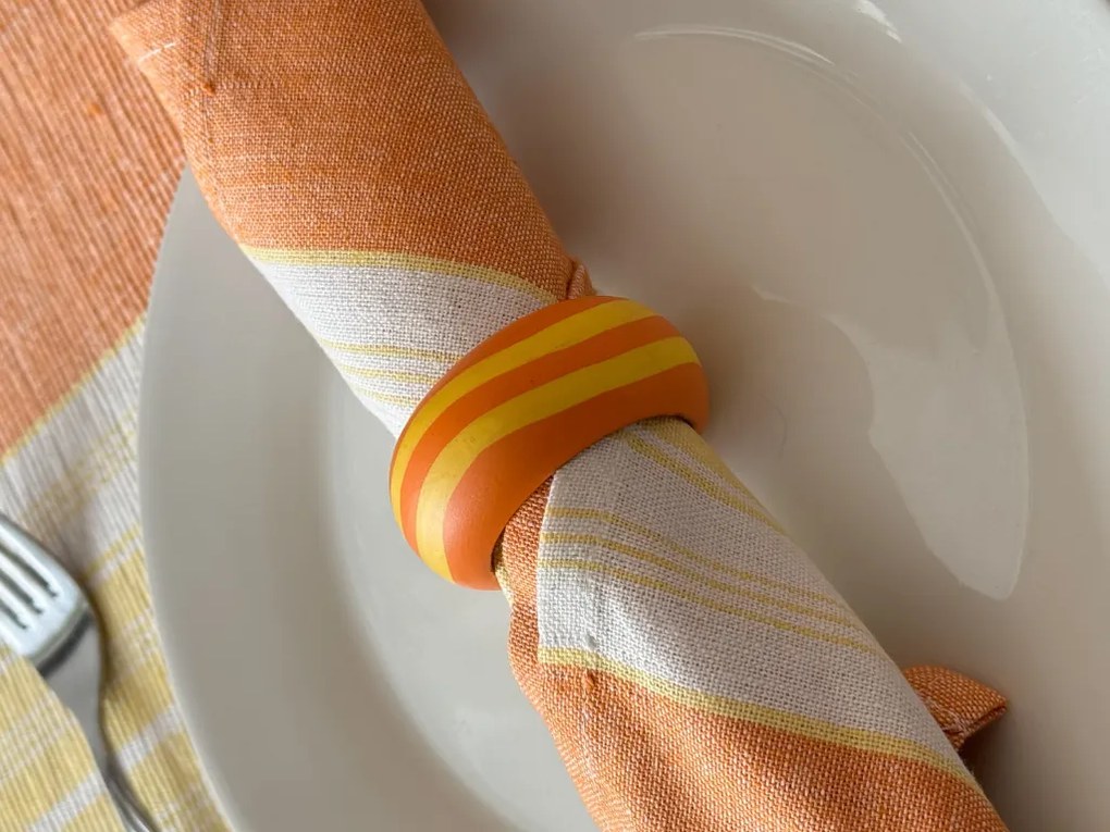 Praktický set prestierania 32x47 cm s obrúskom 40x40 cm FOOD Farba: Oranžová
