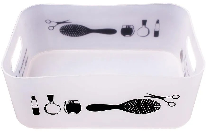 Organizér makeup 21,5x15x8,5cm čierny