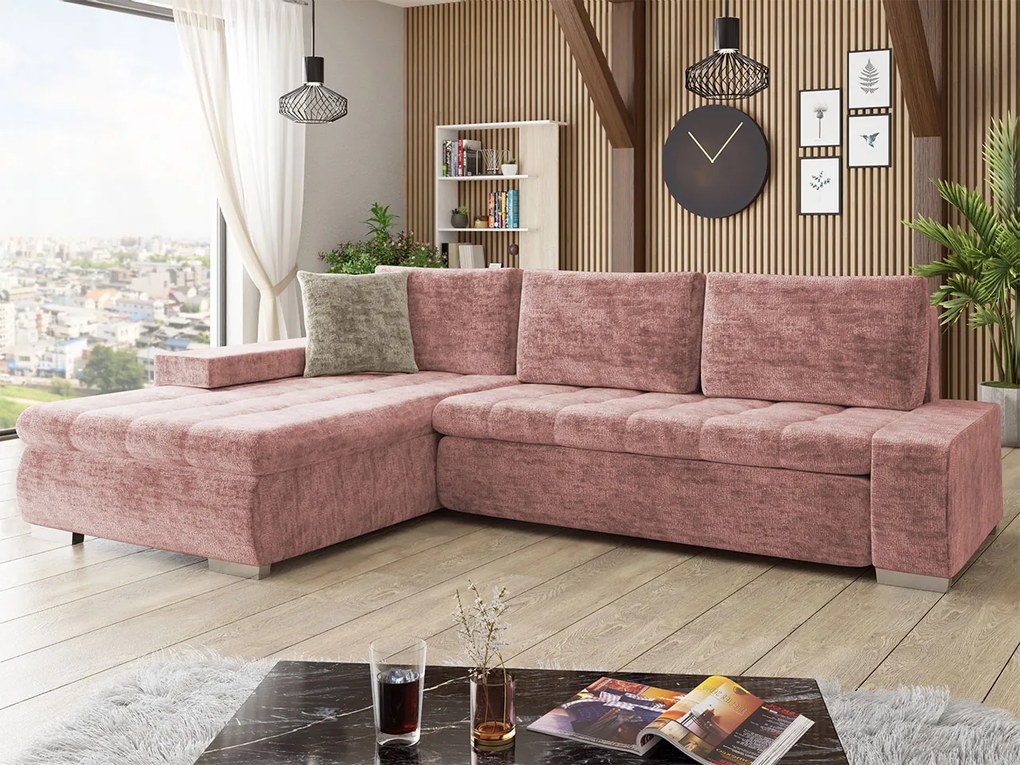 Rohová pohovka Herkules Premium, Dostupné poťahy: Miu 2034 + Miu 2034 + Miu 2041