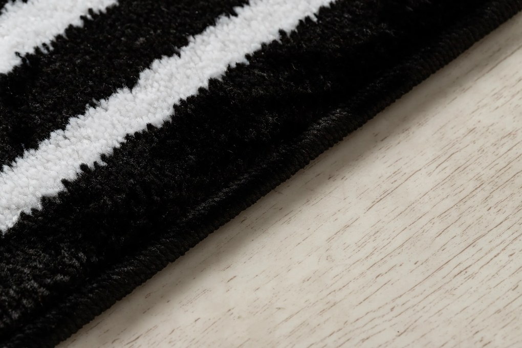 Koberec HAMPTON Grecos  Grécky , čierny