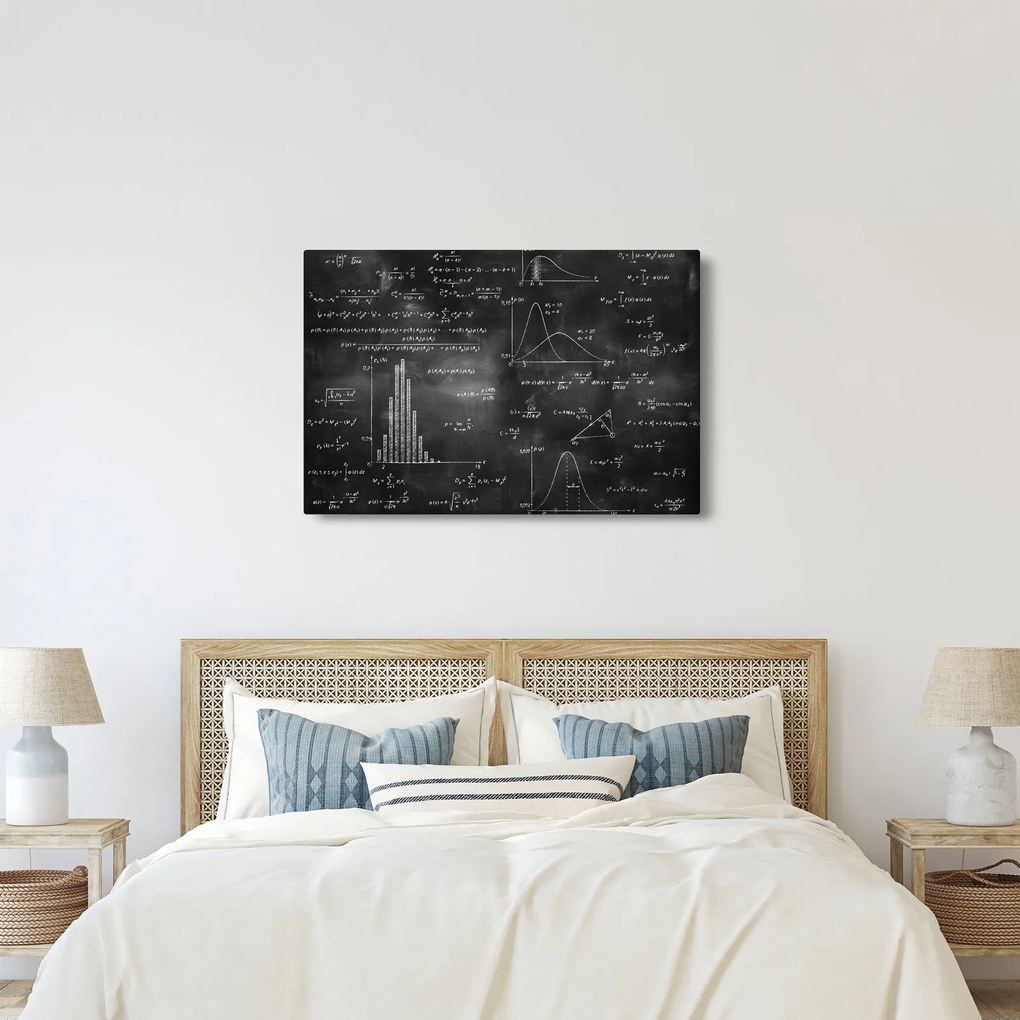 Obraz - Láska k číslam (90x60 cm)