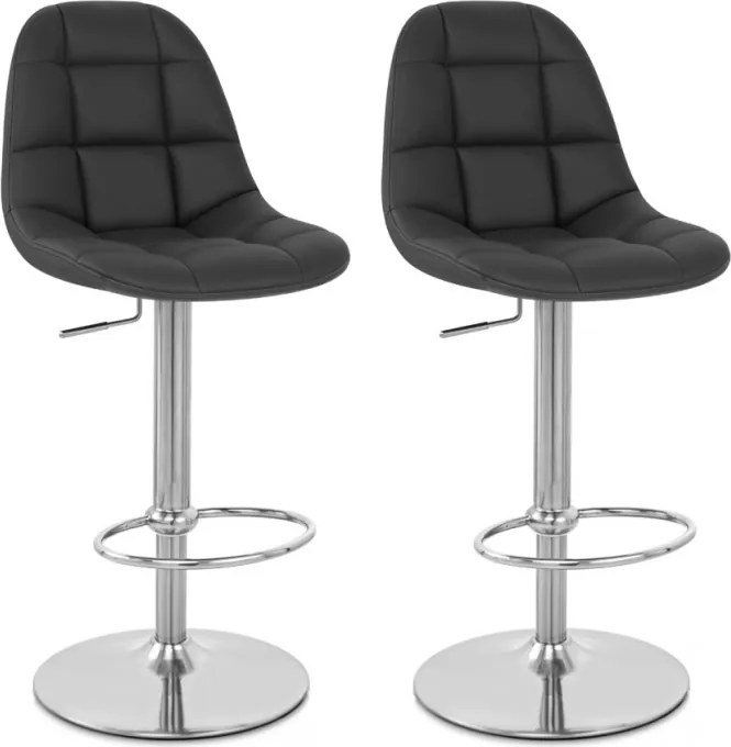 2x Barová stolička Hawaj CL-8023 čierna