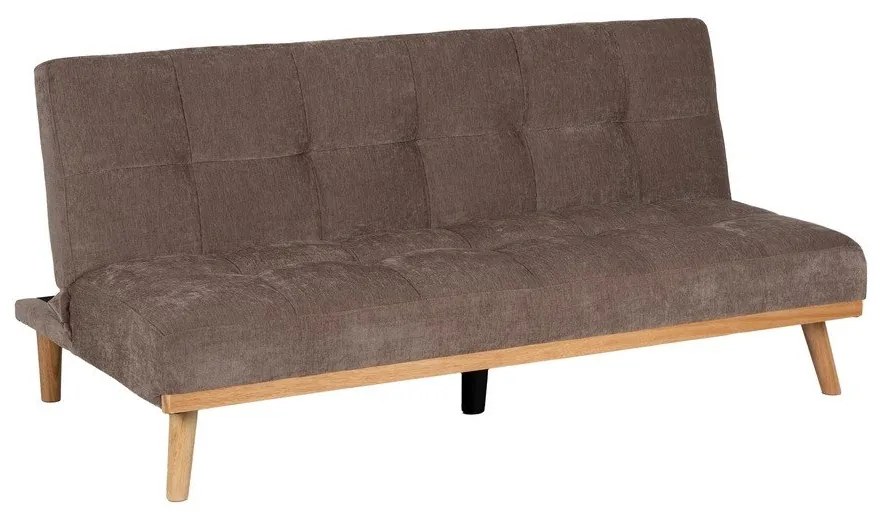 Hnedá ženilková rozkladacia pohovka 178 cm – Ixia